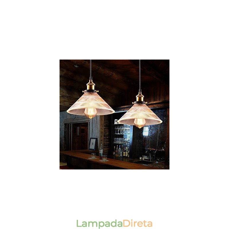 Lustre Mini Estilo Moderno Contemporâneo Metal