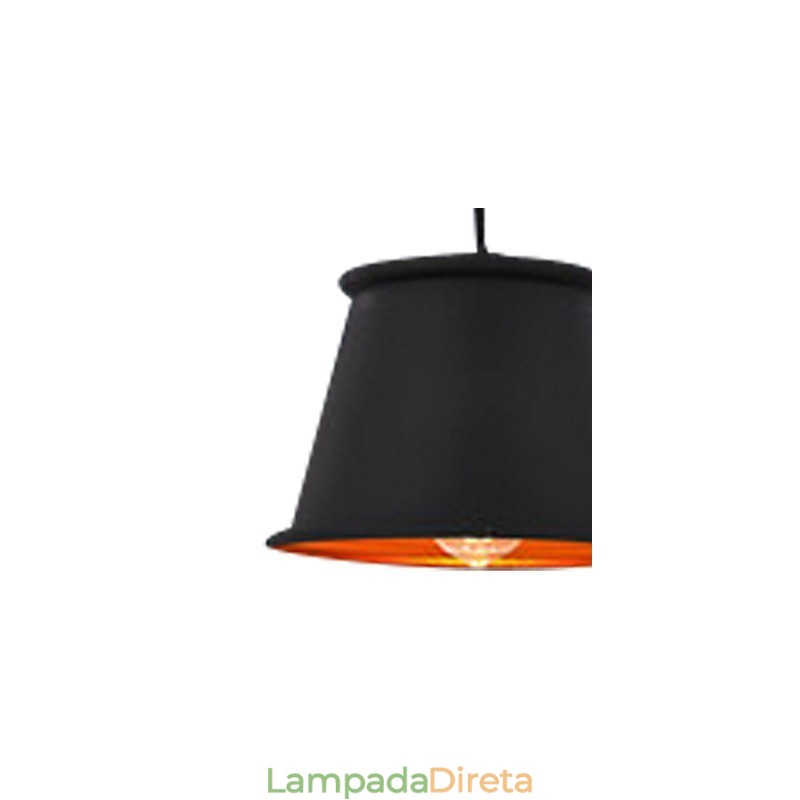 Lustre Mini Estilo Moderno Contemporâneo Metal 3 Luzes Pendentes