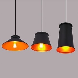 Lustre Mini Estilo Moderno Contemporâneo Metal 3 Luzes Pendentes