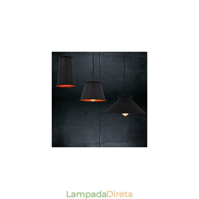 Lustre Mini Estilo Moderno Contemporâneo Metal 3 Luzes Pendentes