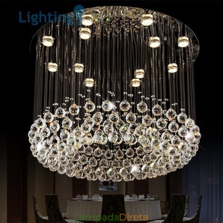 Lustre de cristal moderno ninho de pássaro luxo duplex lâmpada de teto Lustre de cristal moderno ninho de pássaro luxo duplex lâmpada de teto