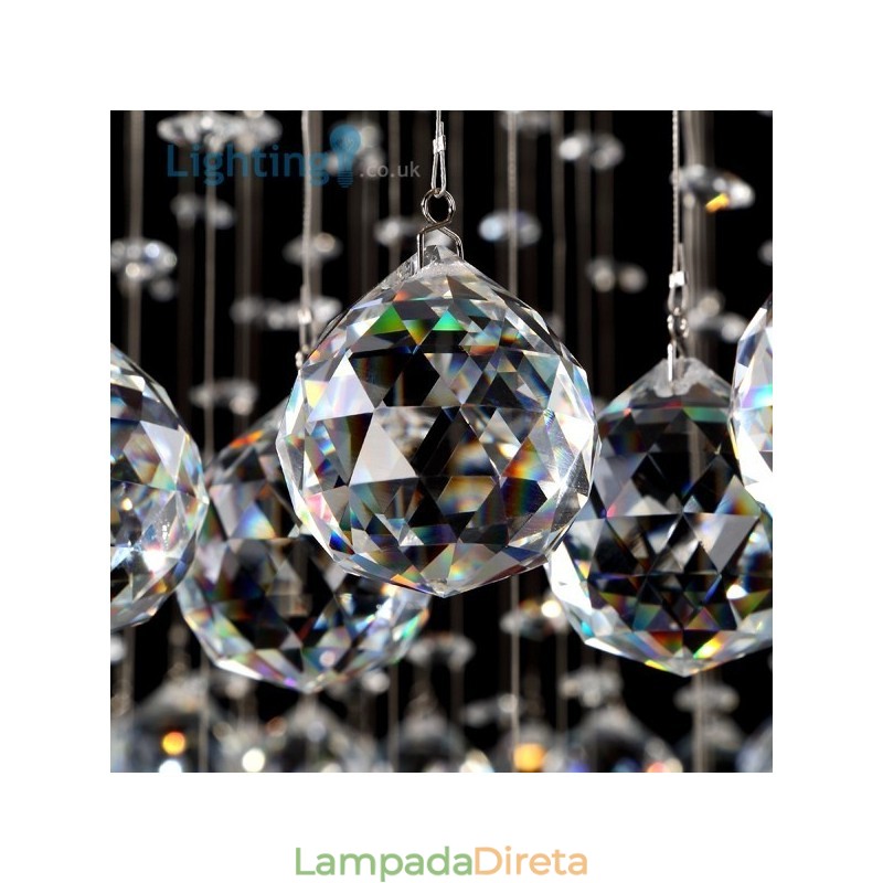 Lustre de cristal moderno ninho de pássaro luxo duplex lâmpada de teto