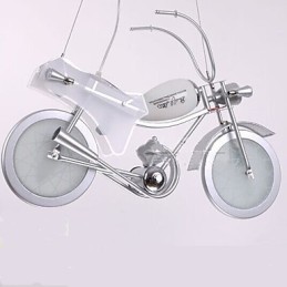 Lâmpada de motocicleta Iluminação de desenho animado Lâmpada de menino Lâmpadas infantis