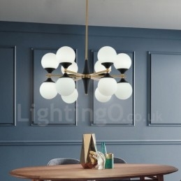 Nordic 12 Lâmpadas de Iluminação Lustre Luzes Magic Bean Lâmpada Criativa Lâmpadas