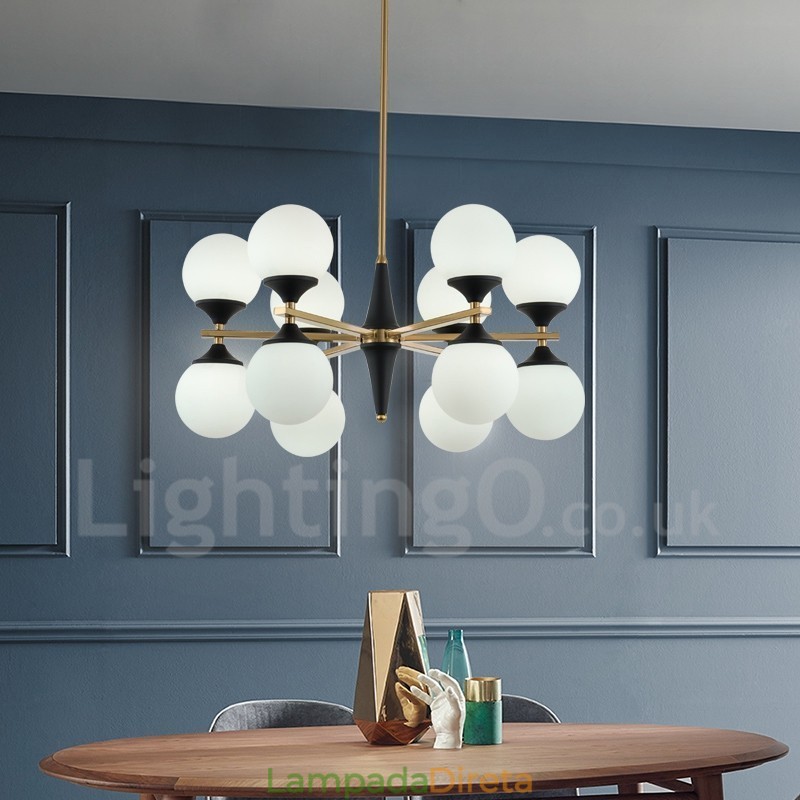 Nordic 12 Lâmpadas de Iluminação Lustre Luzes Magic Bean Lâmpada Criativa Lâmpadas