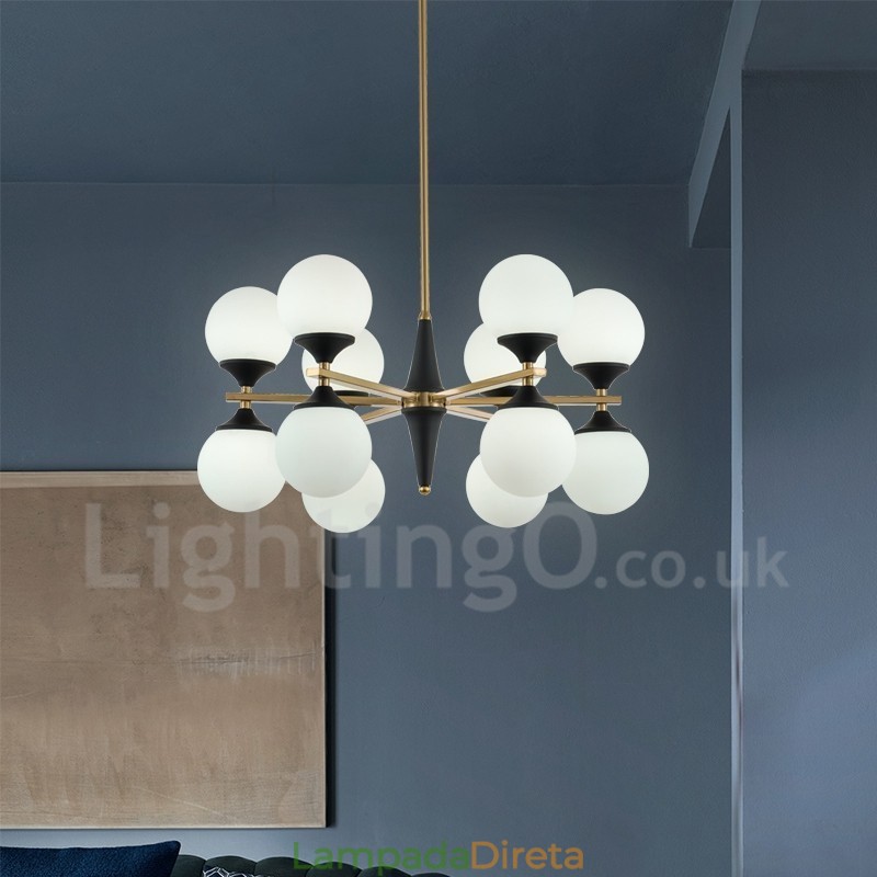 Nordic 12 Lâmpadas de Iluminação Lustre Luzes Magic Bean Lâmpada Criativa Lâmpadas