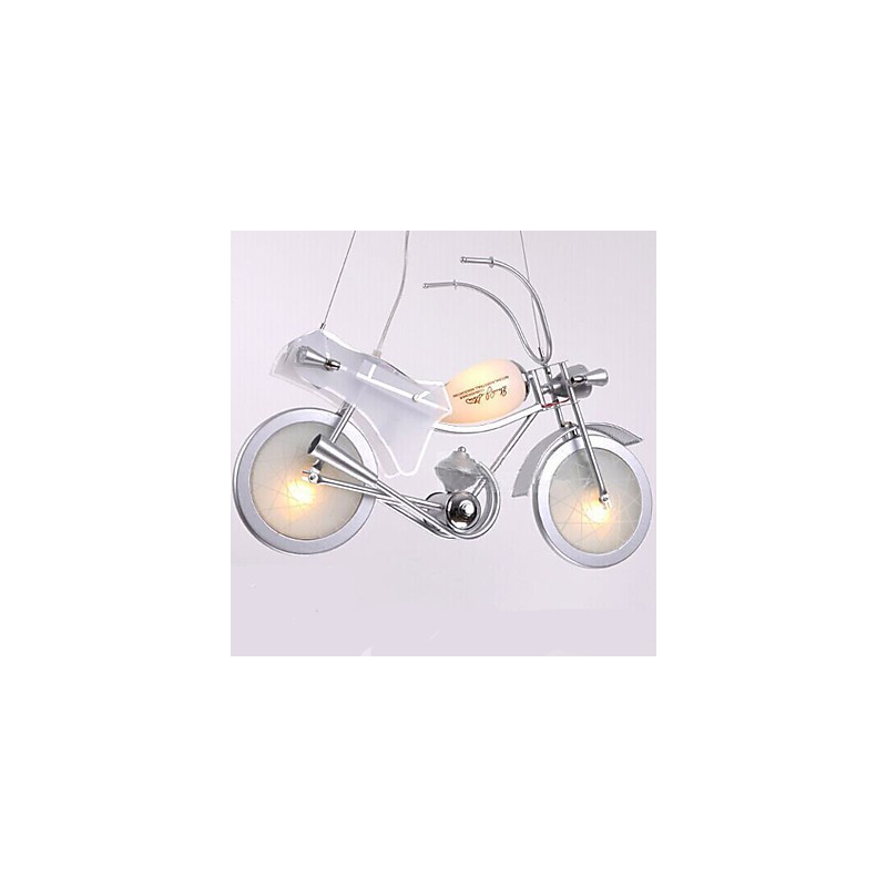 Lâmpada de motocicleta Iluminação de desenho animado Lâmpada de menino Lâmpadas infantis