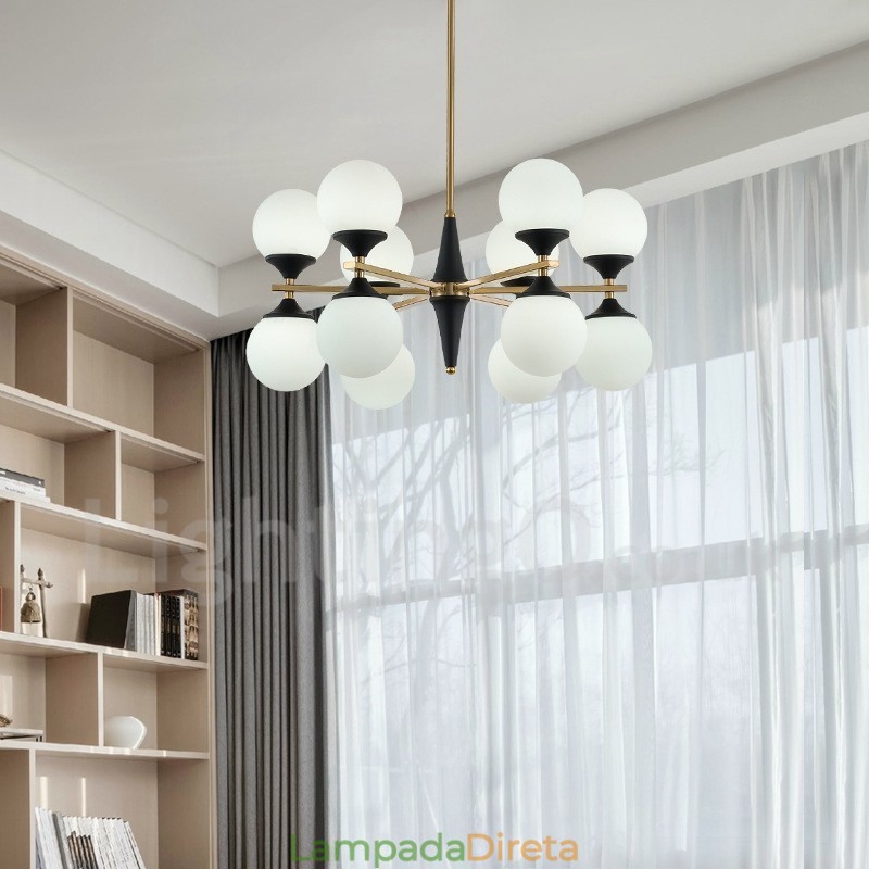 Nordic 12 Lâmpadas de Iluminação Lustre Luzes Magic Bean Lâmpada Criativa Lâmpadas