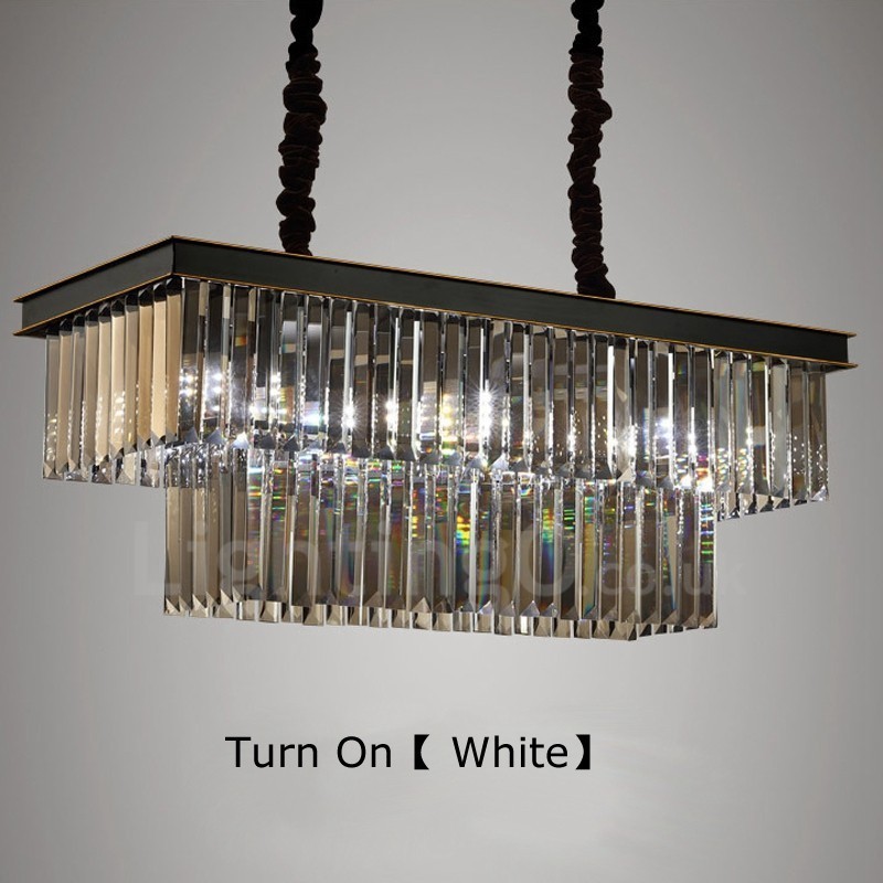 Retro Cristal Pendant Light Café Salão de Exibição