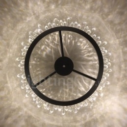 Luzes de teto de cristal contemporâneas modernas