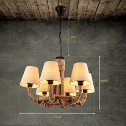 Country Designers Outros Lustre de Metal