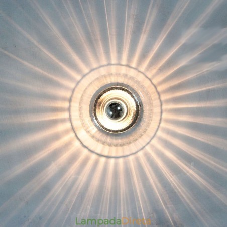 Arandelas de parede de lâmpada sem sombras Luz de teto contemporânea moderna Arandelas de parede de lâmpada sem sombras Luz de teto contemporânea moderna