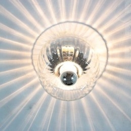 Arandelas de parede de lâmpada sem sombras Luz de teto contemporânea moderna