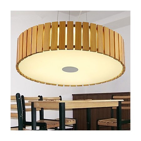 Lustre Mini Estilo Lanterna Madeira Bambu Lustre Mini Estilo Lanterna Madeira Bambu