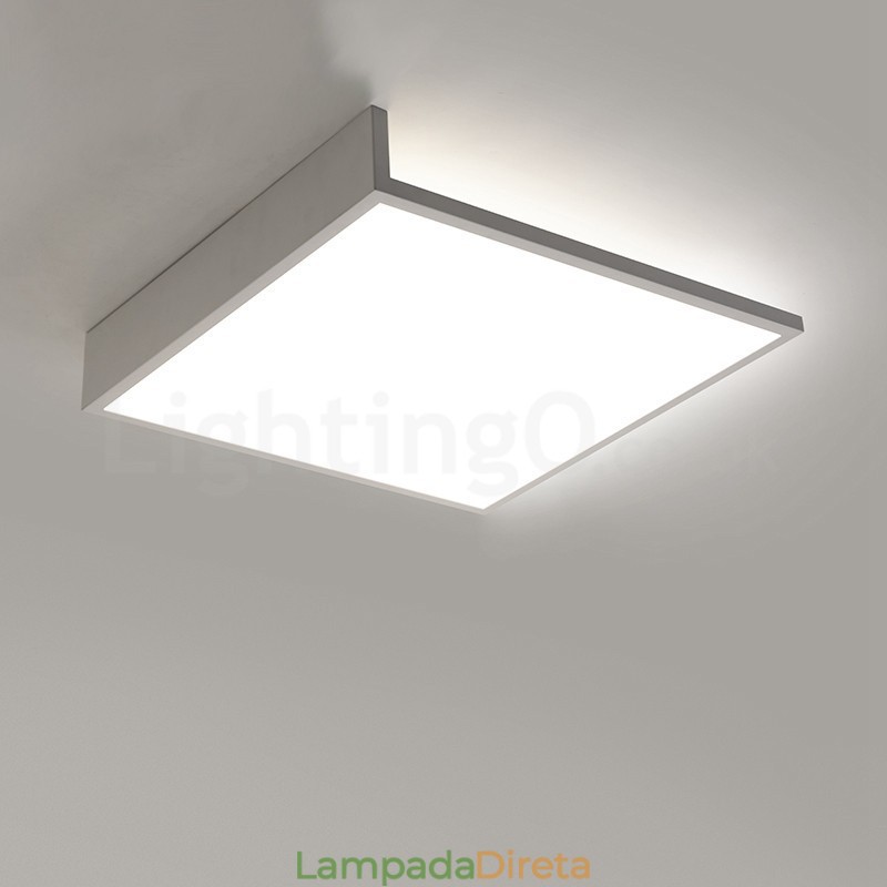Luminária de teto embutida nórdica