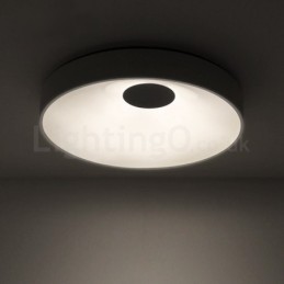 Luzes de teto de montagem embutida em formato redondo e moderno