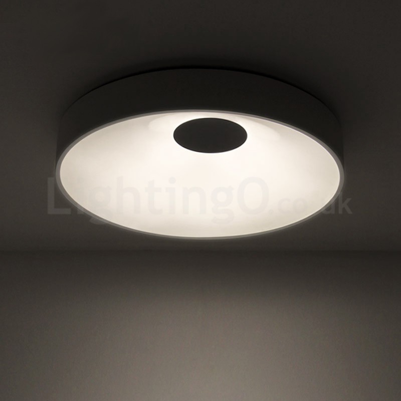Luzes de teto de montagem embutida em formato redondo e moderno