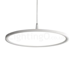 Luminária pendente de cabeça única estilo nórdico ultrafina