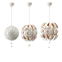 Lustre nórdico moderno bola pingente luz