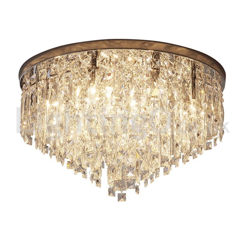 Luzes de teto embutidas modernas Luzes de cristal