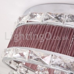 Este ano, luzes de teto de cristal de moda moderna embutidas