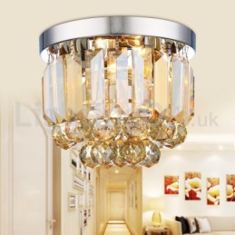 Luzes de teto de cristal modernas embutidas