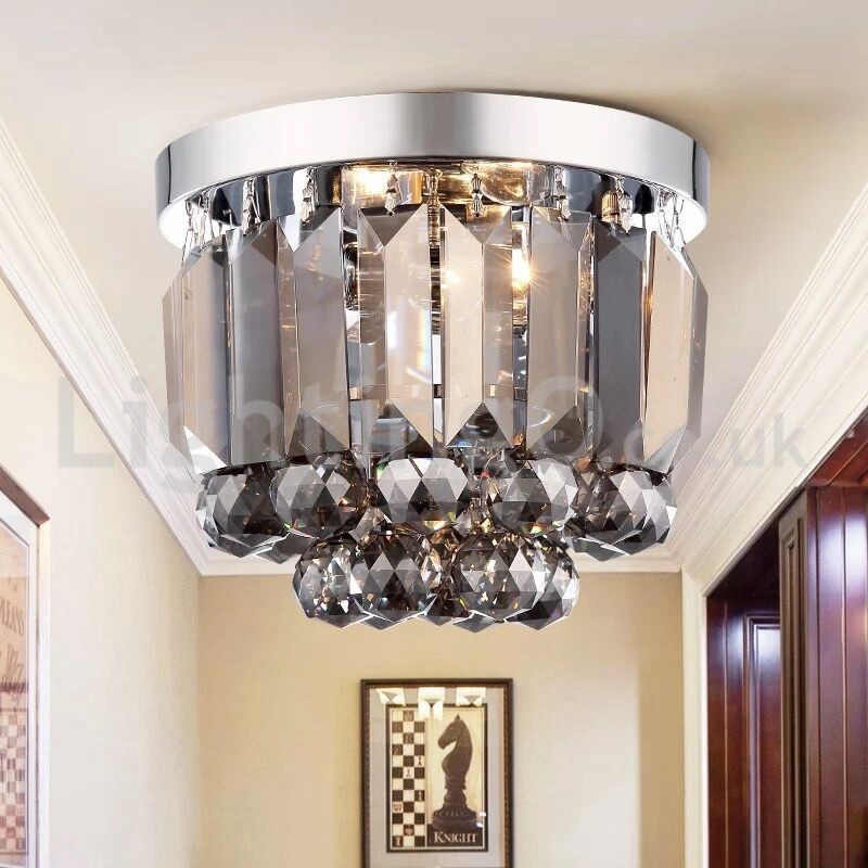 Luzes de teto de cristal modernas embutidas