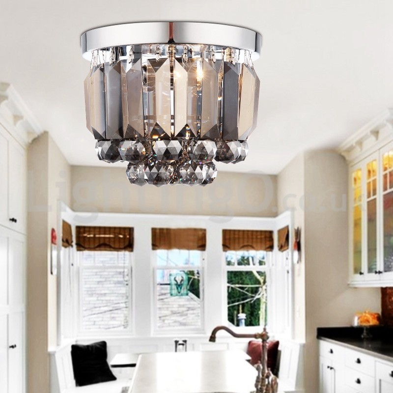 Luzes de teto de cristal modernas embutidas
