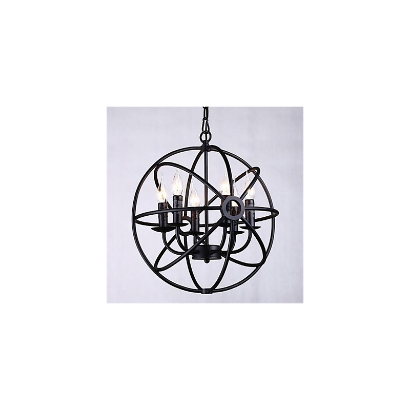 Mini Estilo Lustre Pingente Luz Moderna Contemporânea Tradicional Clássico Rústico Lodge Retro Lanterna Country Globe