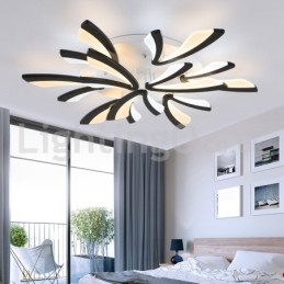 Mais novo 9 luzes modernas acessíveis embutidas luzes de teto
