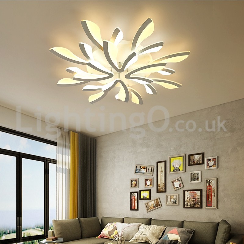 Mais novo 12 luzes elegantes modernas luzes de teto embutidas