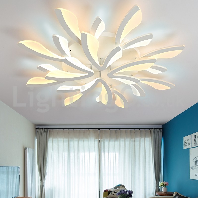 Mais novo 12 luzes elegantes modernas luzes de teto embutidas