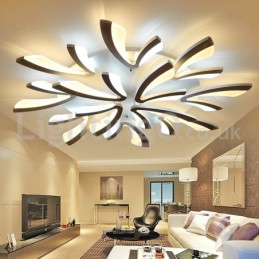 Mais novo 12 luzes elegantes modernas luzes de teto embutidas