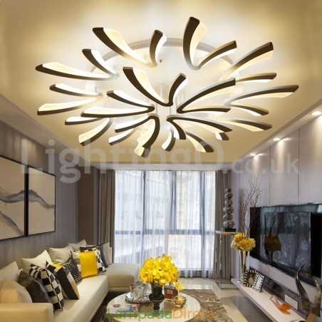 Personalidade 15 Luzes Elegantes Modernas Luminárias de Teto Embutidas Personalidade 15 Luzes Elegantes Modernas Luminárias de Teto Embutidas