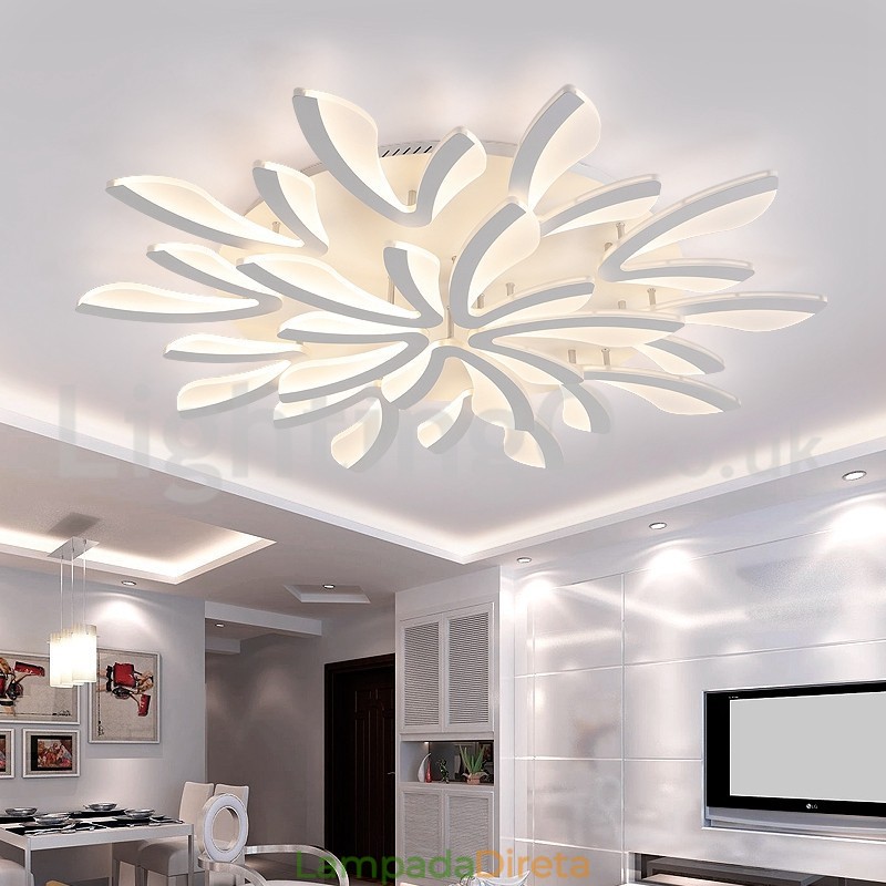 Personalidade 15 Luzes Elegantes Modernas Luminárias de Teto Embutidas