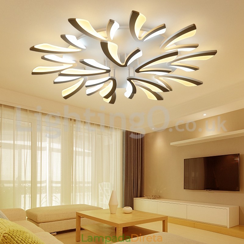 Personalidade 15 Luzes Elegantes Modernas Luminárias de Teto Embutidas