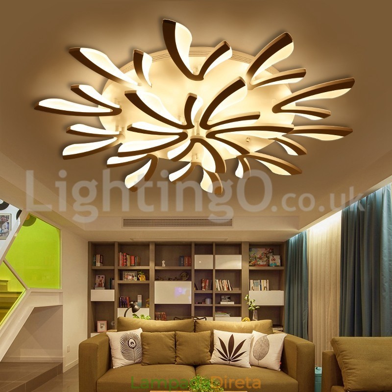 Personalidade 15 Luzes Elegantes Modernas Luminárias de Teto Embutidas