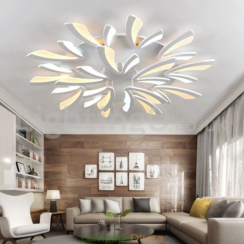 Personalidade 15 Luzes Elegantes Modernas Luminárias de Teto Embutidas