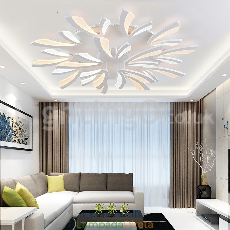 Personalidade 15 Luzes Elegantes Modernas Luminárias de Teto Embutidas