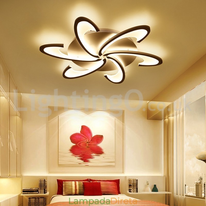 Barato 6 lâmpadas modernas luzes de teto embutidas