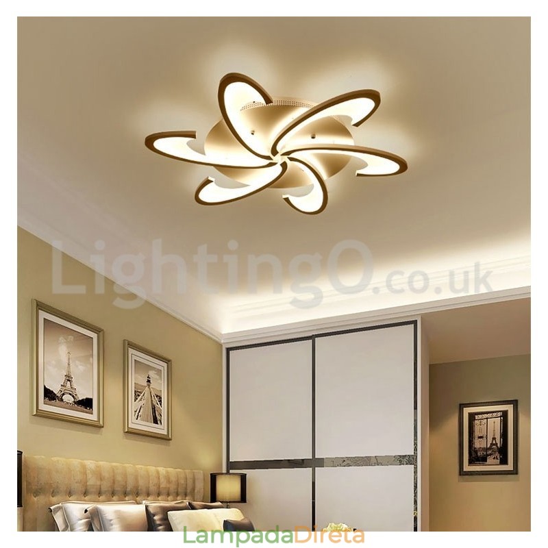 Barato 6 lâmpadas modernas luzes de teto embutidas