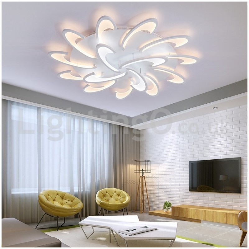 Desconto 15 lâmpadas contemporâneas luzes de teto embutidas