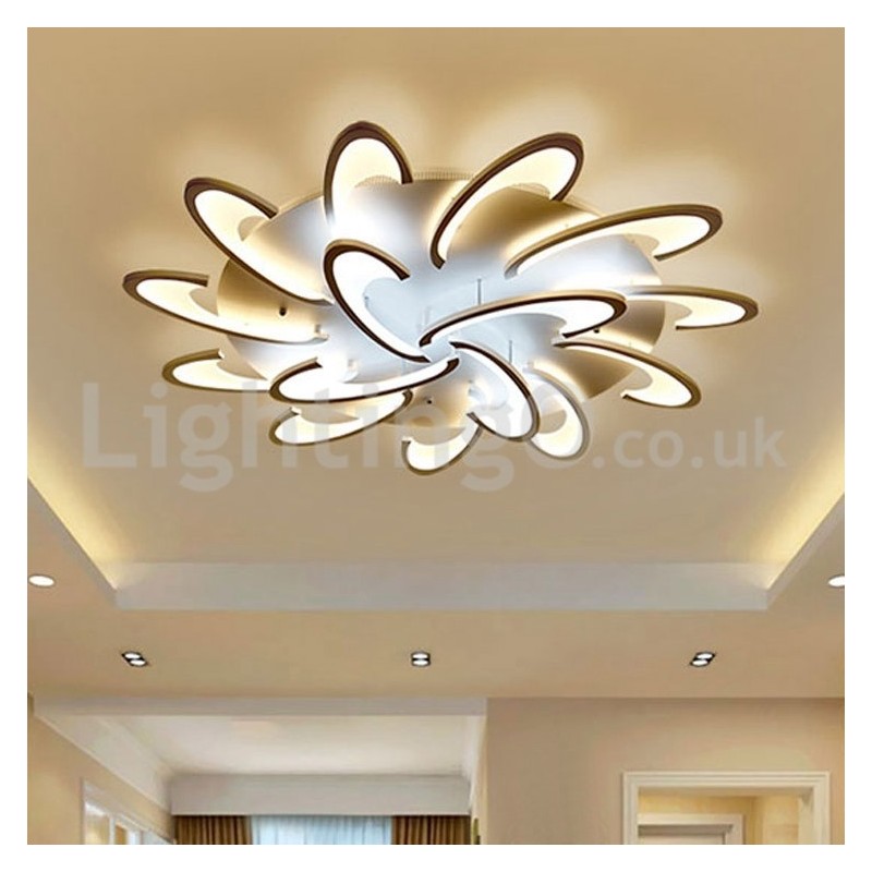 Desconto 15 lâmpadas contemporâneas luzes de teto embutidas