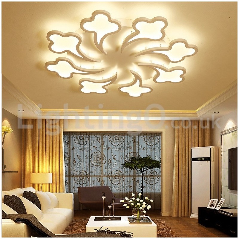 Barato Meteorer Design Moderno Flush Mounted Luzes de Teto