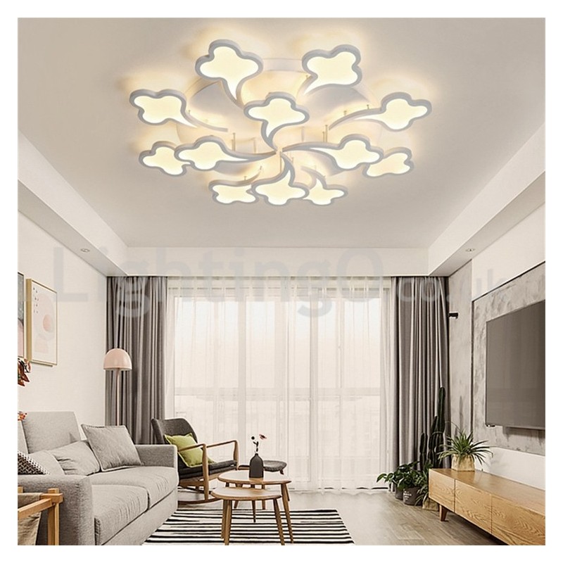 Barato Meteorer Design Moderno Flush Mounted Luzes de Teto