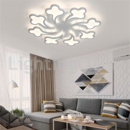 Barato Meteorer Design Moderno Flush Mounted Luzes de Teto