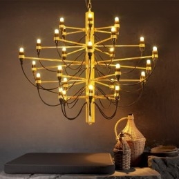 Lustre nórdico criativo de frutas de verão