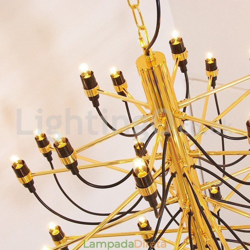 Lustre nórdico criativo de frutas de verão