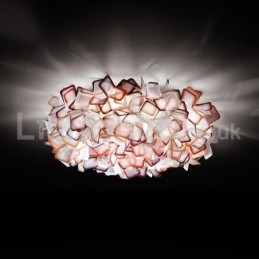 Fonte de luz moderna com três luzes de teto embutidas com comutação de cores