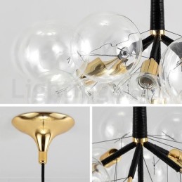 Luminária pendente moderna Bubble Ball
